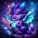 Colorful fantasy creature avatar with elaborate wings and a mystical appearance, radiating vibrant energy.